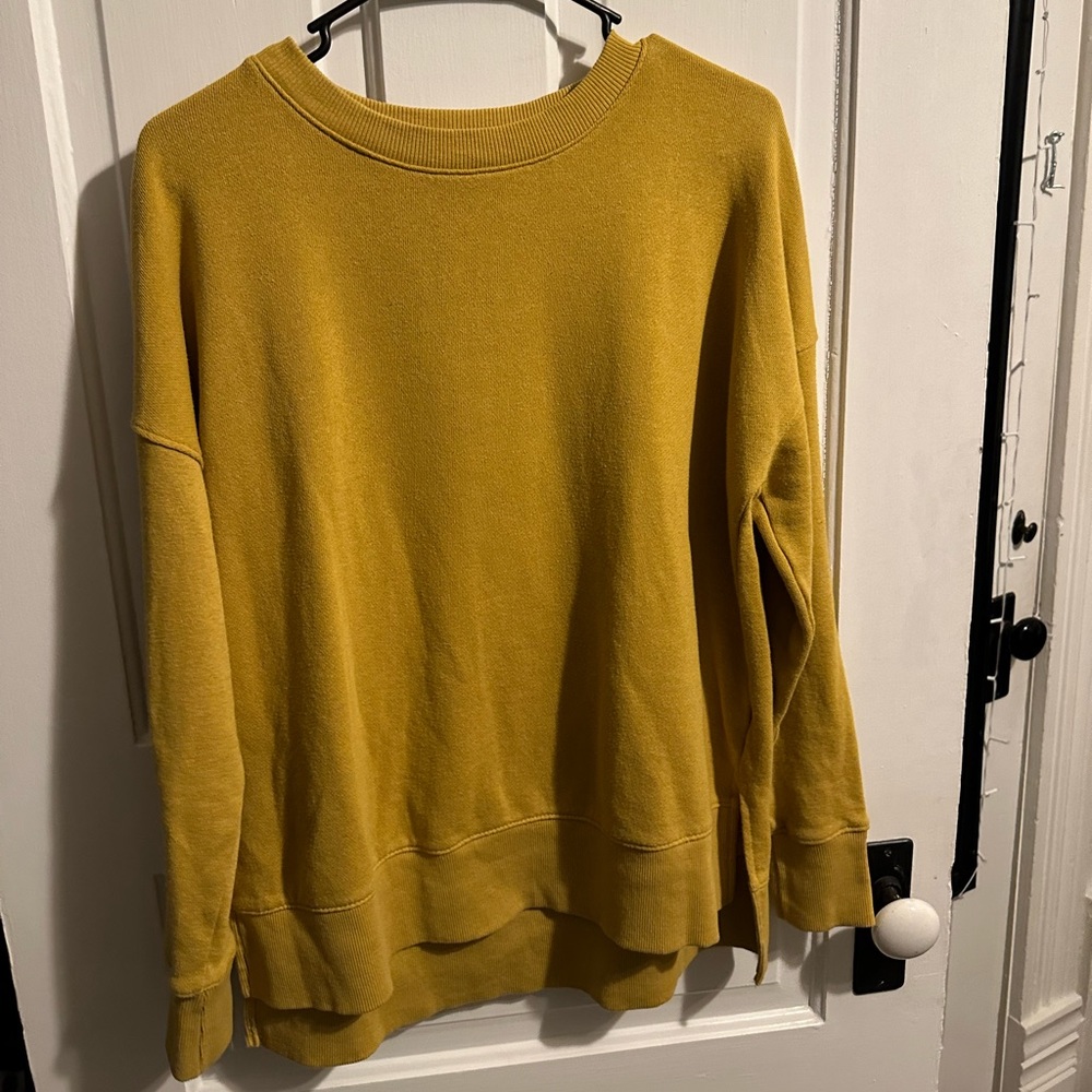 Yellow sweatshirt , size small